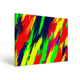 Холст прямоугольный с принтом Краска в Белгороде, 100% ПВХ |  | Тематика изображения на принте: rainbow | краска | прикольные | радуга | текстуры | штрихи