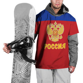 Накидка на куртку 3D с принтом Сборная России по Хоккею в Белгороде, 100% полиэстер |  | russia | красная машина | россия | хоккей