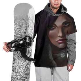 Накидка на куртку 3D с принтом Йеннифер в Белгороде, 100% полиэстер |  | Тематика изображения на принте: gerald | wild hunt | witcher | ведьмак | геральд | дикая охота