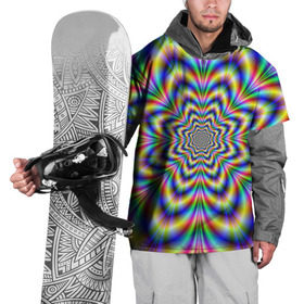 Накидка на куртку 3D с принтом Красочная иллюзия в Белгороде, 100% полиэстер |  | Тематика изображения на принте: гипноз | движение | красочный фон | обман зрения | оптическая иллюзия | погружение | текстура | фокус