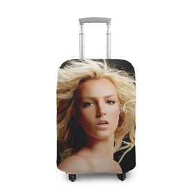 Чехол для чемодана 3D с принтом Бритни Спирс в Белгороде, 86% полиэфир, 14% спандекс | двустороннее нанесение принта, прорези для ручек и колес | бритни спирс