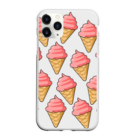 Чехол для iPhone 11 Pro Max матовый с принтом Мороженки в Белгороде, Силикон |  | девушкам | мороженка | мороженое | сладкая