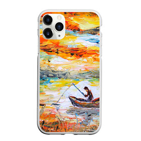Чехол для iPhone 11 Pro матовый с принтом Рыбак на лодке в Белгороде, Силикон |  | грузило | карась | лодка | окунь | природа | река | рыбак | рыболов | снасти | туризм | щука