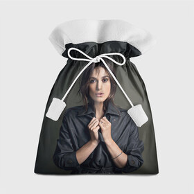 Подарочный 3D мешок с принтом Кира Найтли в Белгороде, 100% полиэстер | Размер: 29*39 см | Тематика изображения на принте: keira knightley | британская актриса | кира найтли | оскар