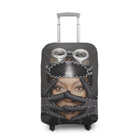 Чехол для чемодана 3D с принтом Наоми Кэмпбелл в Белгороде, 86% полиэфир, 14% спандекс | двустороннее нанесение принта, прорези для ручек и колес | naomi campbell | актриса | британская | наоми кэмпбелл | певица афроямайское | происхождение | супермодель
