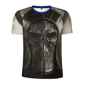 Мужская футболка 3D спортивная с принтом The Witcher в Белгороде, 100% полиэстер с улучшенными характеристиками | приталенный силуэт, круглая горловина, широкие плечи, сужается к линии бедра | witcher | ведьмак | игра