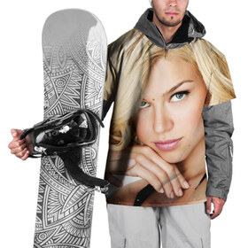 Накидка на куртку 3D с принтом Эдрианн Палики в Белгороде, 100% полиэстер |  | Тематика изображения на принте: adrianne palicki | американская актриса | эдрианн палики