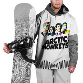 Накидка на куртку 3D с принтом Arctic Monkeys 2 в Белгороде, 100% полиэстер |  | am | arctic | arctic monkeys | monkeys | rock | алекс тёрнер | амы | арктические мартышки | джейми кук | мартышки | мэтт хелдерс. ам | ник омэлли | ник о’мэлли | рок