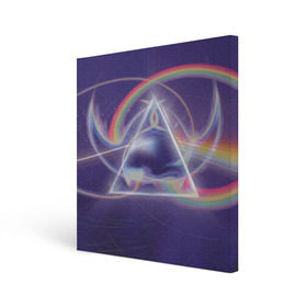 Холст квадратный с принтом Pink Floyd в Белгороде, 100% ПВХ |  | Тематика изображения на принте: pink floyd