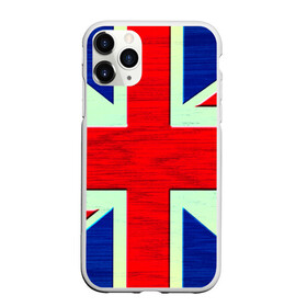 Чехол для iPhone 11 Pro матовый с принтом Англия в Белгороде, Силикон |  | англия | модные | популярные | прикольные | стена | флаг