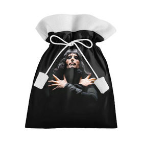 Подарочный 3D мешок с принтом Фредди Меркьюри в Белгороде, 100% полиэстер | Размер: 29*39 см | freddie mercury | queen. | автор песен | британский | вокалист | певец | рок группа | фредди меркьюри