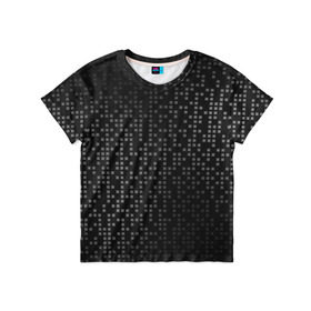 Детская футболка 3D с принтом Пиксели в Белгороде, 100% гипоаллергенный полиэфир | прямой крой, круглый вырез горловины, длина до линии бедер, чуть спущенное плечо, ткань немного тянется | пиксели
