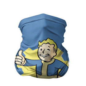 Бандана-труба 3D с принтом Fallout в Белгороде, 100% полиэстер, ткань с особыми свойствами — Activecool | плотность 150‒180 г/м2; хорошо тянется, но сохраняет форму | fallout | фалаут