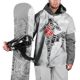 Накидка на куртку 3D с принтом Muay thai 5 в Белгороде, 100% полиэстер |  | Тематика изображения на принте: muay thai