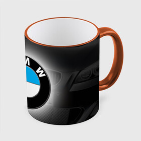 Кружка с принтом BMW в Белгороде, керамика | ёмкость 330 мл | bmw | бмв | лого | логотип