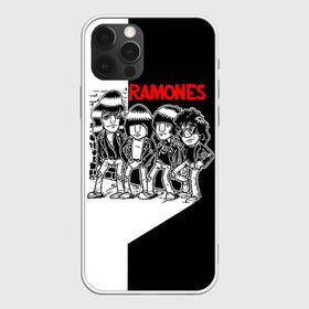 Чехол для iPhone 12 Pro Max с принтом Ramones 1 в Белгороде, Силикон |  | joey ramone | punk | джоуи рамон | панк | рамонез | рамонес