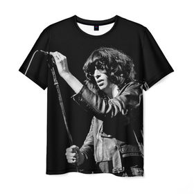 Мужская футболка 3D с принтом Ramones 5 в Белгороде, 100% полиэфир | прямой крой, круглый вырез горловины, длина до линии бедер | joey ramone | punk | джоуи рамон | панк | рамонез | рамонес