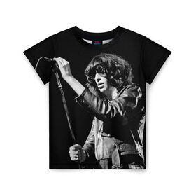 Детская футболка 3D с принтом Ramones 5 в Белгороде, 100% гипоаллергенный полиэфир | прямой крой, круглый вырез горловины, длина до линии бедер, чуть спущенное плечо, ткань немного тянется | joey ramone | punk | джоуи рамон | панк | рамонез | рамонес