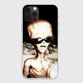 Чехол для iPhone 12 Pro Max с принтом Пришелец в Белгороде, Силикон |  | Тематика изображения на принте: инопланетянин | космос | очки | пришелец