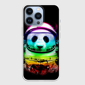 Чехол для iPhone 13 Pro с принтом Панда космонавт в Белгороде,  |  | астронавт | звезды | космонавт | космос | панда | радуга