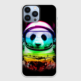 Чехол для iPhone 13 Pro Max с принтом Панда космонавт в Белгороде,  |  | астронавт | звезды | космонавт | космос | панда | радуга