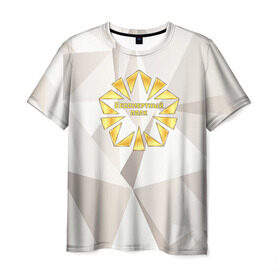 Мужская футболка 3D с принтом Бессмертный полк 3 в Белгороде, 100% полиэфир | прямой крой, круглый вырез горловины, длина до линии бедер | 9 мая