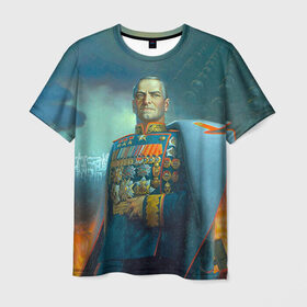 Мужская футболка 3D с принтом Жуков в Белгороде, 100% полиэфир | прямой крой, круглый вырез горловины, длина до линии бедер | 9 мая | великая отечественная | великая отечественная война | вов | день победы | жуков | маршал | победа