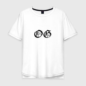 Мужская футболка хлопок Oversize с принтом OPTIMUS GANG в Белгороде, 100% хлопок | свободный крой, круглый ворот, “спинка” длиннее передней части | gang | optimus | optimus gang | sad