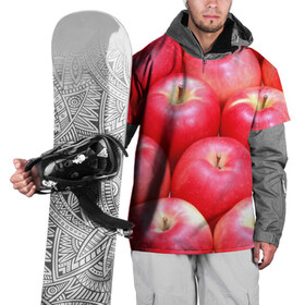 Накидка на куртку 3D с принтом Яблоки в Белгороде, 100% полиэстер |  | Тематика изображения на принте: красные | плоды | уражай | фрукты | яблоки