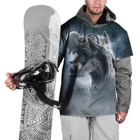 Накидка на куртку 3D с принтом Викинги в Белгороде, 100% полиэстер |  | Тематика изображения на принте: vikings | викинги
