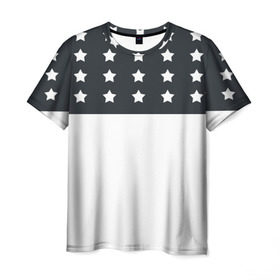 Мужская футболка 3D с принтом Stars в Белгороде, 100% полиэфир | прямой крой, круглый вырез горловины, длина до линии бедер | one | pilots | twenty | звезда | звезды
