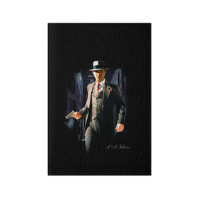 Обложка для паспорта матовая кожа с принтом L.A. Noire в Белгороде, натуральная матовая кожа | размер 19,3 х 13,7 см; прозрачные пластиковые крепления | Тематика изображения на принте: los angeles | лос анджелес | нуар