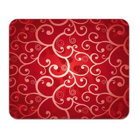 Коврик прямоугольный с принтом Background в Белгороде, натуральный каучук | размер 230 х 185 мм; запечатка лицевой стороны | hearts | red | romantic | valentine | прикольные | сердечки | фон