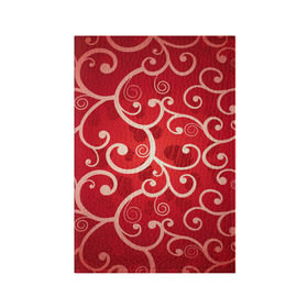 Обложка для паспорта матовая кожа с принтом Background в Белгороде, натуральная матовая кожа | размер 19,3 х 13,7 см; прозрачные пластиковые крепления | hearts | red | romantic | valentine | прикольные | сердечки | фон