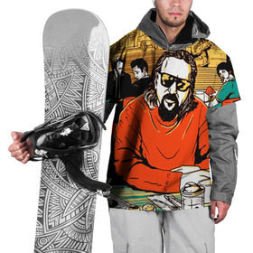 Накидка на куртку 3D с принтом Большой Лебовски в Белгороде, 100% полиэстер |  | Тематика изображения на принте: hipster | lebowski | swag | большой лебовски | лебовски | свег | свэг | хипстер | хисптеры