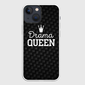 Чехол для iPhone 13 mini с принтом Drama queen в Белгороде,  |  | drama | drama queen | hipster | queen | swag | свег | свэг | хипстер | хисптеры