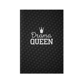 Обложка для паспорта матовая кожа с принтом Drama queen в Белгороде, натуральная матовая кожа | размер 19,3 х 13,7 см; прозрачные пластиковые крепления | drama | drama queen | hipster | queen | swag | свег | свэг | хипстер | хисптеры