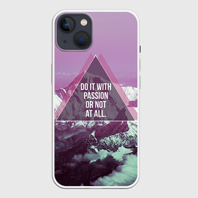 Чехол для iPhone 13 с принтом Горы в Белгороде,  |  | hipster | swag | горы | свег | свэг | снег | хипстер | хисптеры | цитата