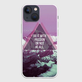 Чехол для iPhone 13 mini с принтом Горы в Белгороде,  |  | hipster | swag | горы | свег | свэг | снег | хипстер | хисптеры | цитата