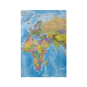 Обложка для паспорта матовая кожа с принтом Карта в Белгороде, натуральная матовая кожа | размер 19,3 х 13,7 см; прозрачные пластиковые крепления | Тематика изображения на принте: map | world | глобус | мир | россия
