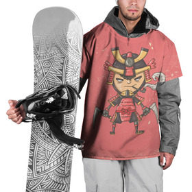 Накидка на куртку 3D с принтом Самурай в Белгороде, 100% полиэстер |  | Тематика изображения на принте: ninja | samurai | мудрость | ниндзя | самурай