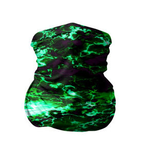 Бандана-труба 3D с принтом Зеленый дым в Белгороде, 100% полиэстер, ткань с особыми свойствами — Activecool | плотность 150‒180 г/м2; хорошо тянется, но сохраняет форму | абстракции