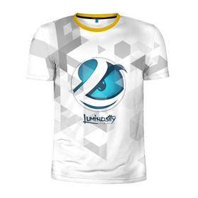 Мужская футболка 3D спортивная с принтом Luminosity Gaming в Белгороде, 100% полиэстер с улучшенными характеристиками | приталенный силуэт, круглая горловина, широкие плечи, сужается к линии бедра | Тематика изображения на принте: counter | cs | luminosity | strike | team