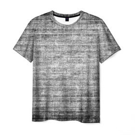 Мужская футболка 3D с принтом Плетёнка в Белгороде, 100% полиэфир | прямой крой, круглый вырез горловины, длина до линии бедер | Тематика изображения на принте: мешок | сетка | сукно | ткань