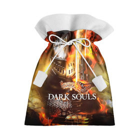 Подарочный 3D мешок с принтом Dark Souls 1 в Белгороде, 100% полиэстер | Размер: 29*39 см | dark souls