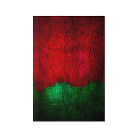 Обложка для паспорта матовая кожа с принтом Grunge color в Белгороде, натуральная матовая кожа | размер 19,3 х 13,7 см; прозрачные пластиковые крепления | Тематика изображения на принте: гранж | краска | стена | цветные