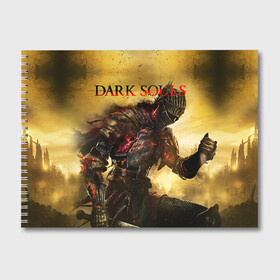 Альбом для рисования с принтом Dark Souls 14 в Белгороде, 100% бумага
 | матовая бумага, плотность 200 мг. | dark souls