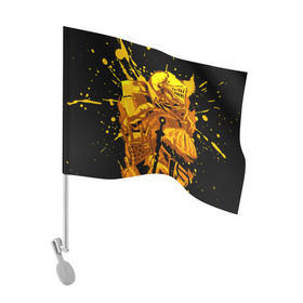 Флаг для автомобиля с принтом Dark Souls 15 в Белгороде, 100% полиэстер | Размер: 30*21 см | dark souls