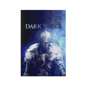Обложка для паспорта матовая кожа с принтом Dark Souls 17 в Белгороде, натуральная матовая кожа | размер 19,3 х 13,7 см; прозрачные пластиковые крепления | dark souls