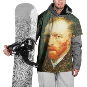 Накидка на куртку 3D с принтом Ван Гог в Белгороде, 100% полиэстер |  | ван гог | винсент | портрет